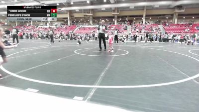45 lbs Cons. Semi - Hunter Prose, Jay vs Vayda Enders, Kansas Young Guns