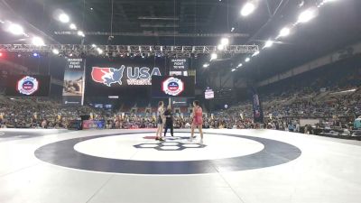 140 lbs Champ. Rd Of 16 - Alexis Lazar, Michigan vs Ella Gregg, New York