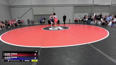 170 lbs Round 3 (8 Team) - Alana Thelin, Missouri vs Alison Evans, Colorado