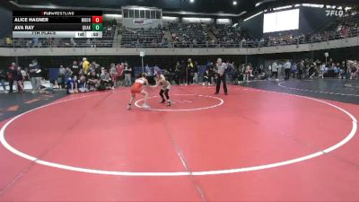 75 lbs 7th Place - Alice Hagner, Moorestown vs Ava Ray, Quakertown
