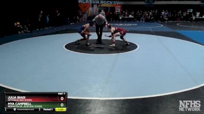 126G Cons. Semi - Julia Biagi, Ketchikan High School vs Mya Campbell, Redington Sr. Jr/Sr High School