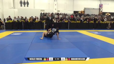 Mariana Muniz Vantil Da Costa vs Natalee Funegra 2024 World IBJJF Jiu-Jitsu No-Gi Championship