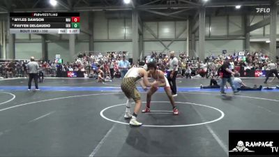 150 lbs Semifinal - Myles Dawson, Maize vs Favyen Delgaudio, Derby