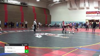 174 lbs Quarterfinal - Connor Herceg, Lehigh - Unatt vs Evan Canoyer, Spartan Combat RTC