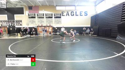 175 lbs Round Of 16 - Aaron Borkowski, Southington vs Elvis Flete, Norwalk