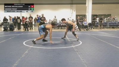 190 lbs Round Of 32 - Michael McCullough, CO vs Andrew Frost, NY