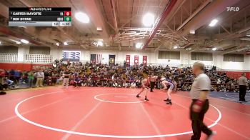 150 lbs Final - Carter Mayotte, Pinkerton Academy vs Ben Byrne, Nashua South