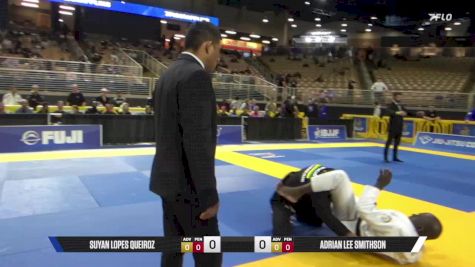 Adrian Lee Smithson vs Suyan Lopes Queiroz 2025 Pan Jiu Jitsu IBJJF Championship