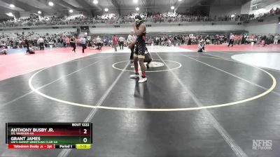 175 lbs Champ. Round 2 - Anthony Busby Jr., STL Warrior-AA  vs Grant James, Lee`s Summit Wrestling Club-AA