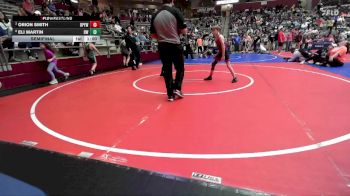67 lbs Semifinal - Eli Martin, Raptor Wrestling vs Orion Smith, Benton Parks Youth Wrestling