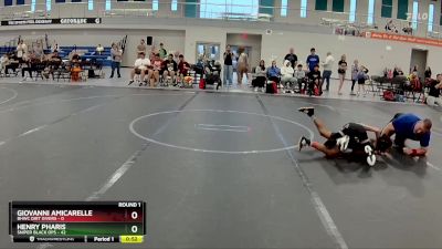 72 lbs Round 1 (6 Team) - Giovanni Amicarelle, BHWC Dirt Divers vs Henry Pharis, Sniper Black Ops