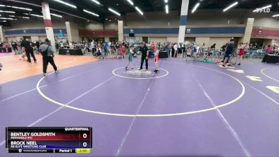 70 lbs Quarterfinal - Bentley Goldsmith, Panhandle RTC vs Brock Neel, NB Elite Wrestling Club