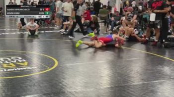 103 lbs Rr Rnd 2 - Aiden DiFrancisco, BW Barn - BHSE vs Kevin Kirk, Ground Up USA Titans - BHSE