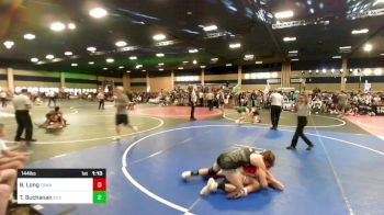 144 lbs Round Of 128 - Brennen Long, Tomahawk vs Tristan Buchanan, Silverback WC