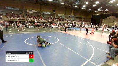 89 lbs Consi Of 4 - Payson Attebury, High Kaliber vs Dominic Ornelas, Bear Creek Jr. Wrestling