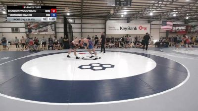 79 kg Champ. Rd Of 128 - Braidon Woodward, Husky Elite Wrestling Club vs Domonic Baker, Virginia