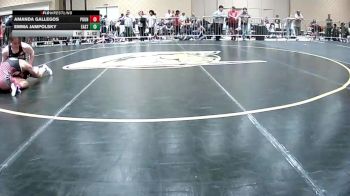 123 lbs Round Of 64 - Amanda Gallegos, Pounders WC vs Emma Jampolsky, East Valley WC