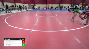 126 lbs 5th Place - Isaiah McDaniel, MetroWest United vs Isaac Novod, Doughboy