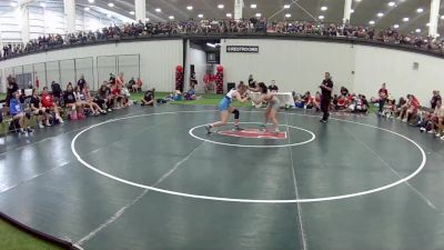 140 lbs Lin Jone, South Dakota Silver vs Dakota Dengler, Pennsylvania Red