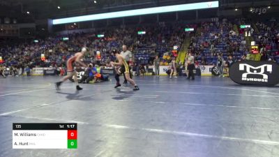 130 lbs Round Of 32 - Harper Sipes, Quaker Valley vs Keoni Dickinson, Pocono Mountain