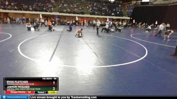 95 lbs Quarterfinal - Jaimon Mogard, Central Iowa Wrestling Club /Team Intensity vs Ryan Fletcher, Powerhouse Wrestling Club