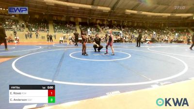 Rr Rnd 4 - Easton Rowe, Ponca City Wildcat Wrestling vs Cairo Anderson, ICEFIGHTER U