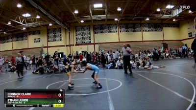 76 lbs Round 4 (10 Team) - Connor Clark, Kraken vs ETHAN LUKER, South Side WC