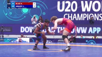 61 kg 1/4 Final - Marcus Glenn BLAZE, United States vs Jamal Abbasov, Azerbaijan