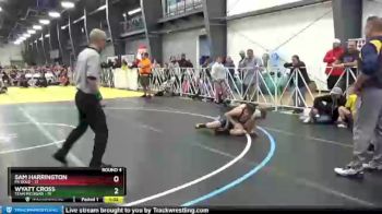 100 lbs Round 4 - Sam Harrington, PA Gold vs Wyatt Cross, Team Michigan