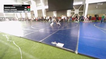 170 lbs Champ. Round 1 - Joshua Lopshire, Aviator Wrestling Academy vs Trenton Dixon, Carbon Middle School