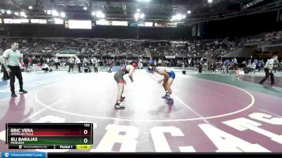 132 lbs Champ. Round 1 - Eric Vera, American Falls vs Eli Barajas, McQueen