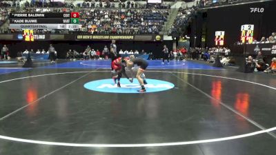 141 lbs Quarterfinal - Kade Blume, Wartburg vs Pierre Baldwin, Central (IA)