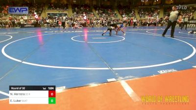 80 lbs Round Of 32 - Nixon Herrera, OC RTC vs Ethan Luker, Buxton Atc