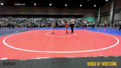 57 lbs Round Of 16 - Zara Bongcaron, Grappling Arts Of Stockton vs Madelyn Johnson, Greenwave Youth Wrestling Club