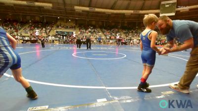 52 lbs Consi Of 16 #1 - Liam LeGrand, Piedmont vs Toby Jager, Carl Albert