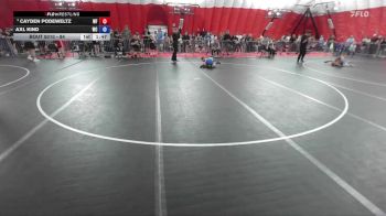 84 lbs Champ. Round 1 - Cayden Podeweltz, Wrestling Factory vs Axl Kind, Weigh-in Club