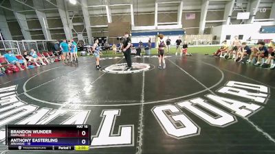 113 lbs Round 1 (8 Team) - Brandon Wunder, Maryland vs Anthony Easterling, Arkansas