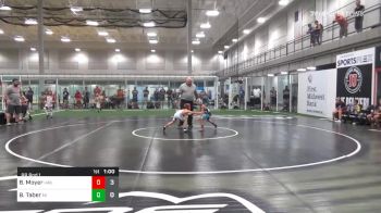 49 lbs Prelims - Beckett Moyer, Iowa Blue vs Braxton Taber, Michigan