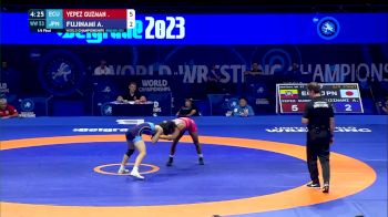 53 kg 1/4 Final - Lucia Yamileth Yepez Guzman, Ecuador vs Akari Fujinami, Japan