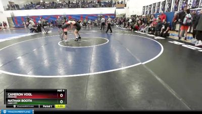 160 lbs Semifinal - Cameron Vogl, Moscow vs Nathan Booth, Lake City