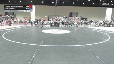 132 lbs Quarters - Talon Tahdooahnippah, Elgin Wrestling vs Caleb Kirk, BRTC