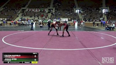 1A-4A 157 3rd Place Match - Joshua Byrd, T. R. Miller vs Colton Mayfield, Cleburne County