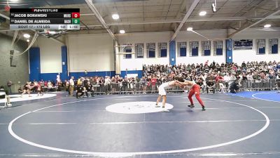 175 lbs Round Of 32 - Jacob Borawski, Mount Greylock vs Daniel De Almeida, Nashoba