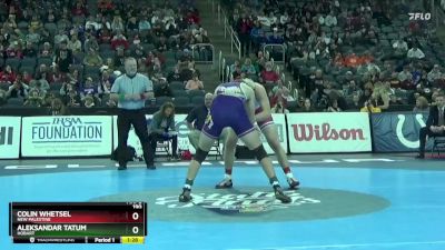 190 lbs Champ. Round 1 - Colin Whetsel, New Palestine vs Aleksandar Tatum, Hobart