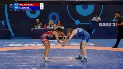 73 kg 1/8 Final - Aisha Williams Bautista, Panama vs Sude Camoglu, Turkiye