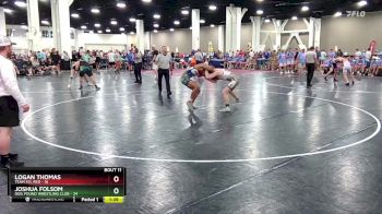 157 lbs Round 4 (6 Team) - Joshua Folsom, Dog Pound Wrestling Club vs Logan Thomas, Team STL Red