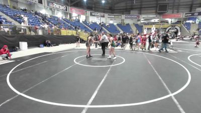 130 lbs Rr Rnd 1 - Makayla Dozeman, Jefferson Wrestling Club vs Hayley Moreno, No Team