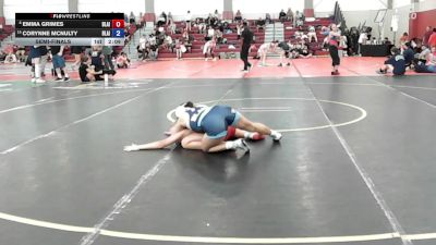 134 lbs Semifinal - Emma Grimes, Blair Academy vs Corynne Mcnulty, Blair Academy