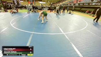 190 lbs Semifinal - Deacon Moran, Combative Sports Athletic Center vs Cole Dunlavy, Legends Of Gold