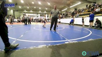 58 lbs 2nd Place - Thomas Sandlin, Vian Wrestling Club vs Nash McCuistion, Tiger Trained Wrestling